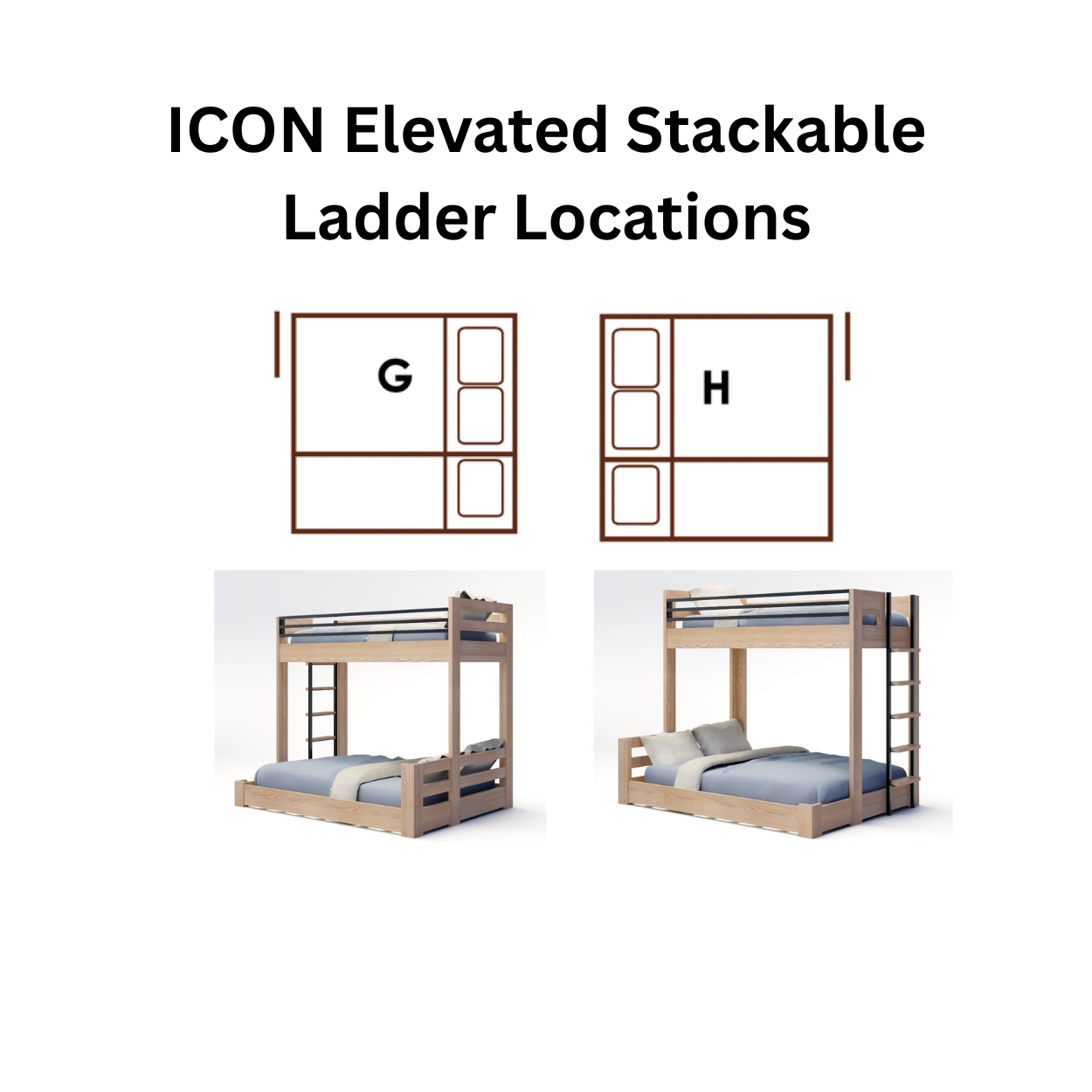 ICON Stackable Bunk Bed