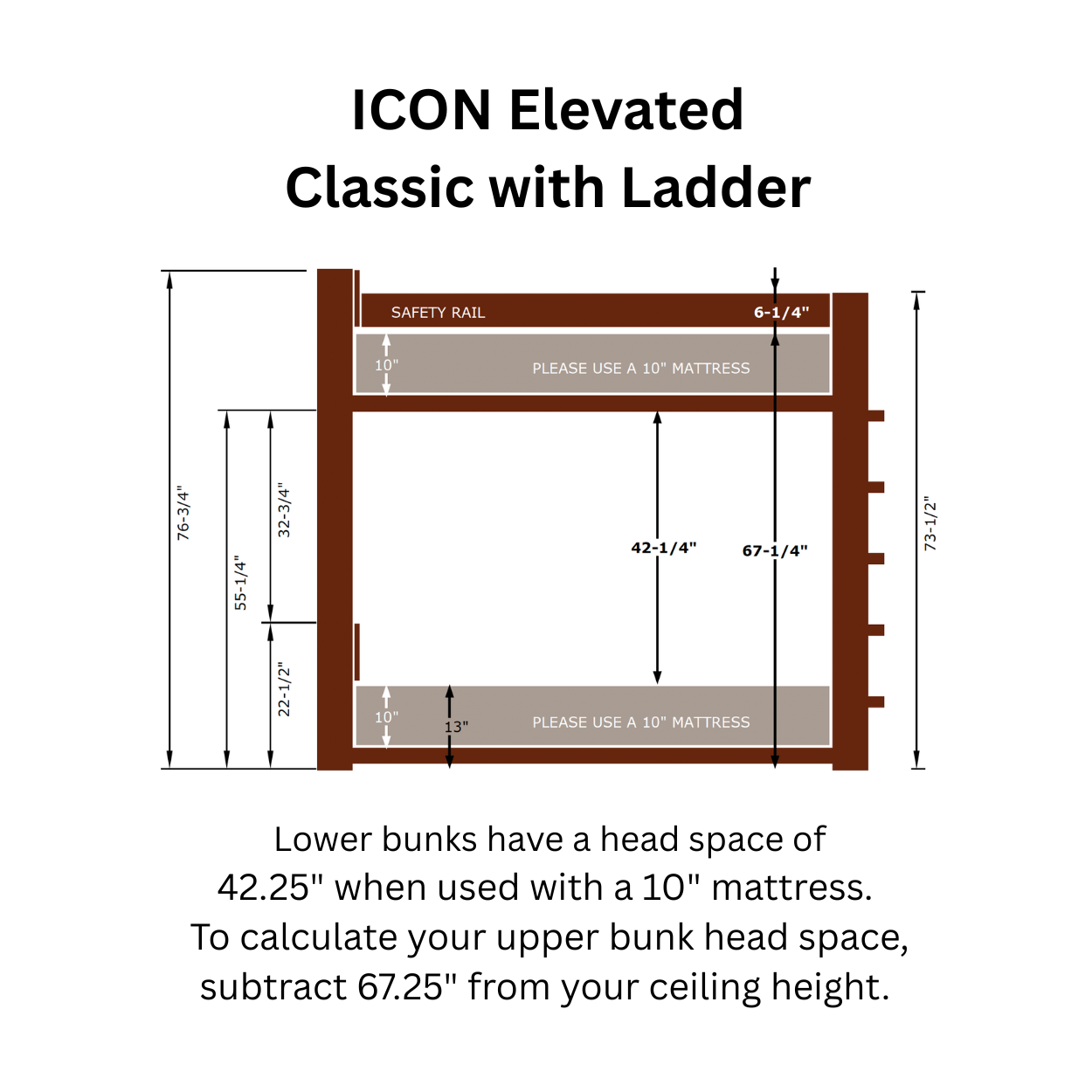ICON Classic Bunk Bed