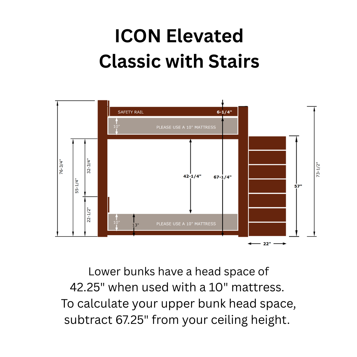ICON Classic Bunk Bed