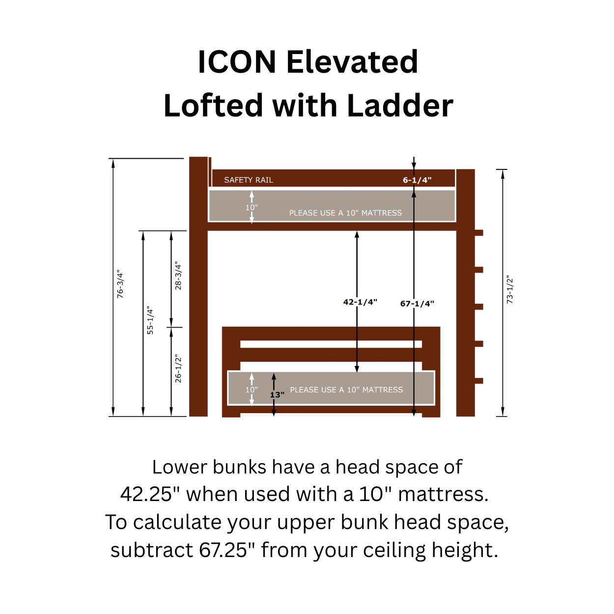ICON Lofted Bunk Bed