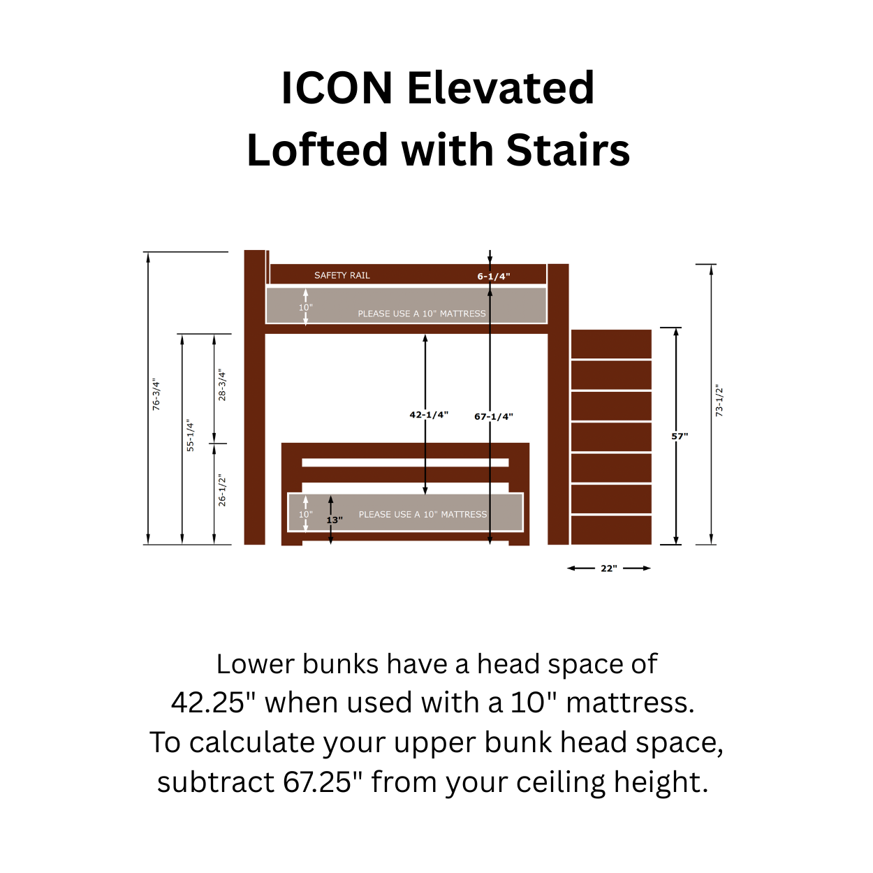 ICON Lofted Bunk Bed