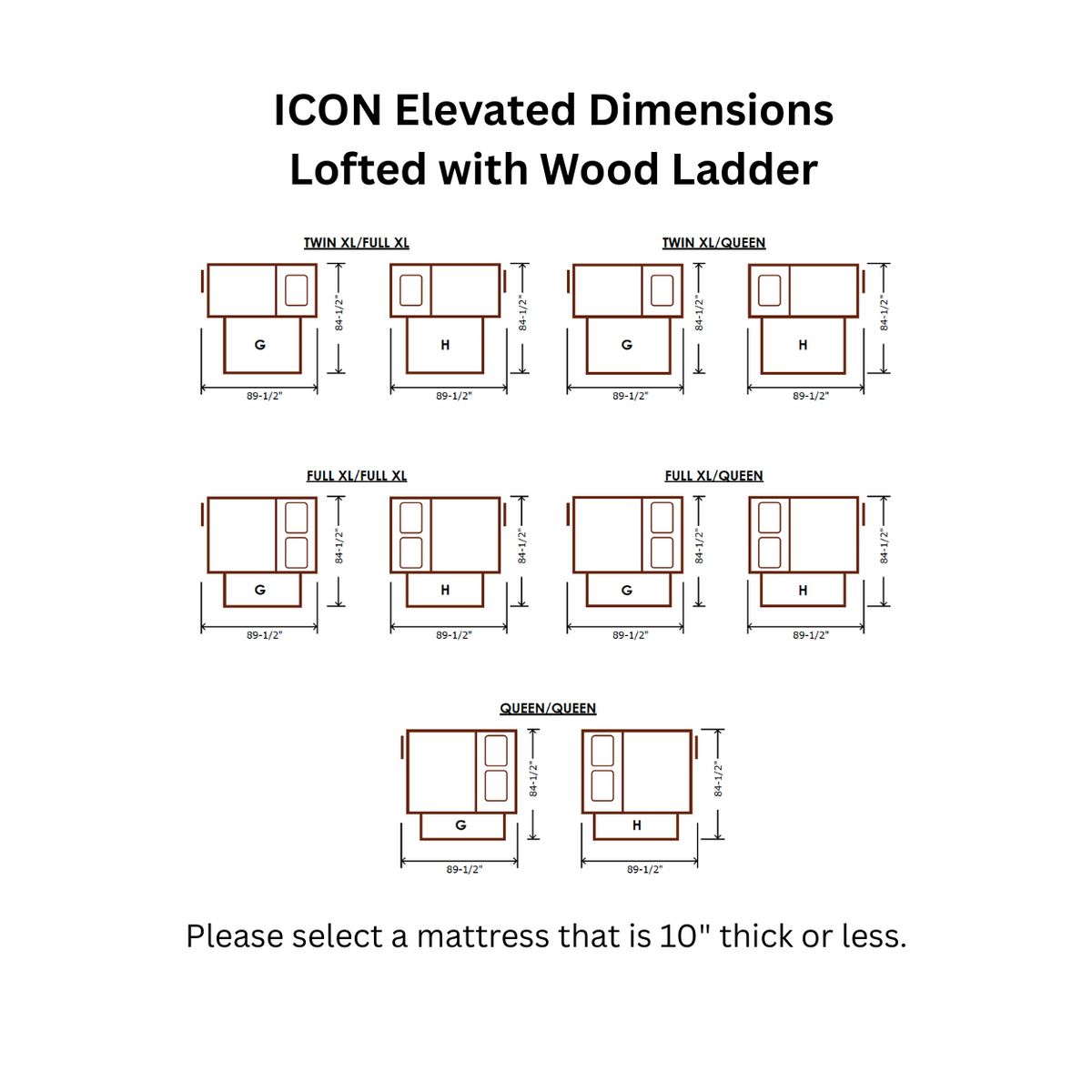 ICON Lofted Bunk Bed