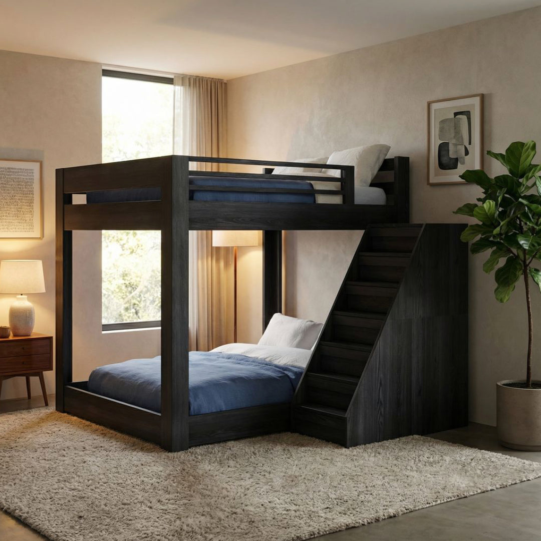 ICON Elevated Classic bunk bed — dimensions and plan views