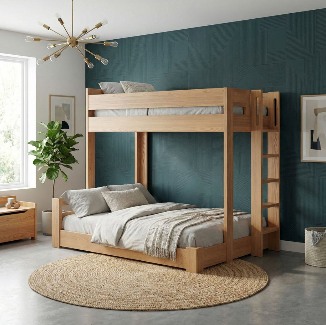 ICON Elevated Stackable bunk bed — dimensions and plan views